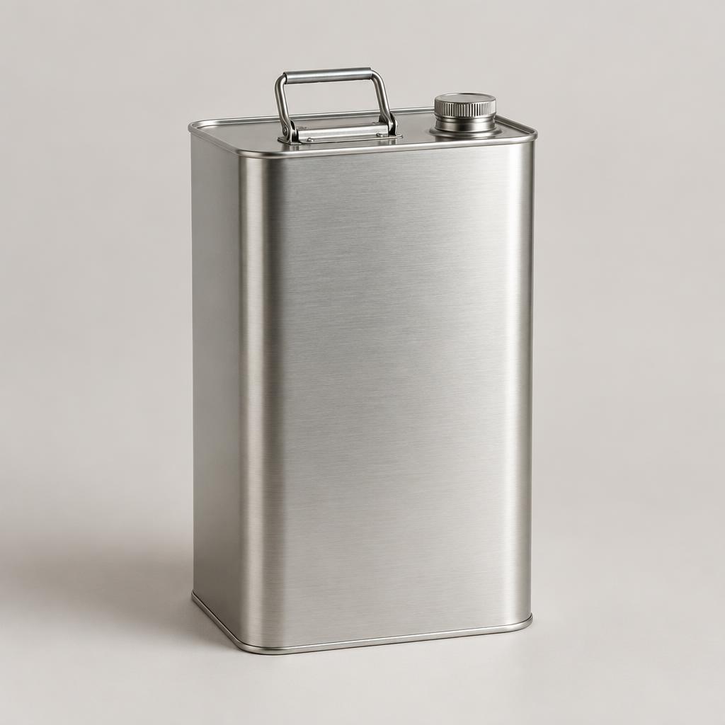 Bidon fer blanc 5 litres