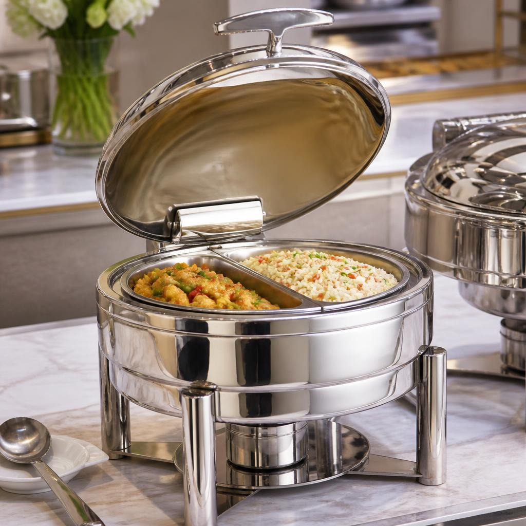 Chafing dish inox